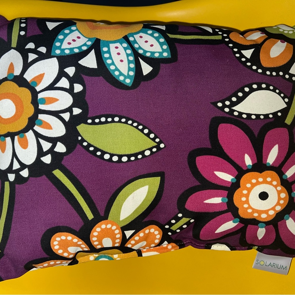 Solarium PILLOW Repel & Resist durable fabric Indoor Outdoor Colorful bold print